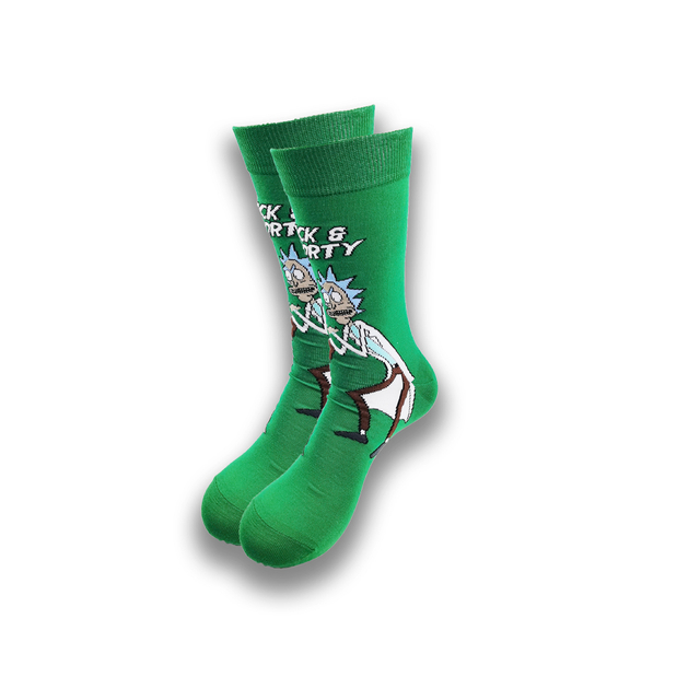 Design Service Spring and Autumn Men's and Women's Socks Cartoon Cartoon Fashion Funny High Quality Tube Movie Character Socks 