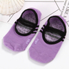 personal use Mid Solid Color New Simple Calf Yoga Socks Pilates Socks Silicone Non-slip Fitness Socks Indoor Dance Gymnastic 