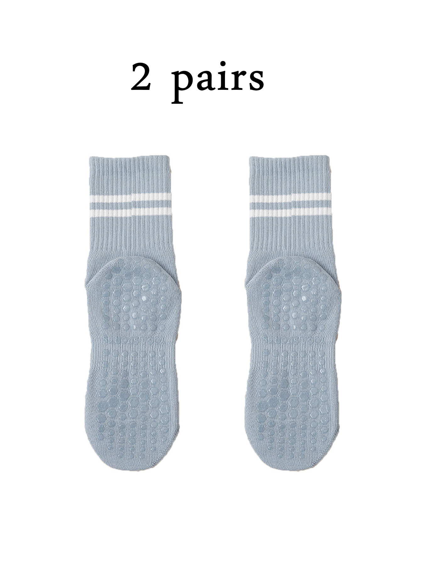 individual purchase of yoga socks, women's mid length socks, spring and autumn fitness socks, anti slip floor socks, sports 
