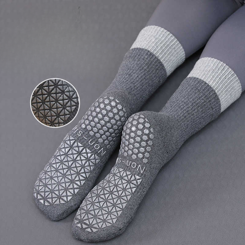 customizable Sports Socks for Fitness Gym Women High Quality Pilates Socks Anti-Slip Breathable Backless Yoga Socks Ankle 