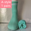 Factory Direct Mid Calf Socks For Teen Pure Cotton Boys Girls Unisex Kids Athletic Sports Running Solid Color Tube Socks 