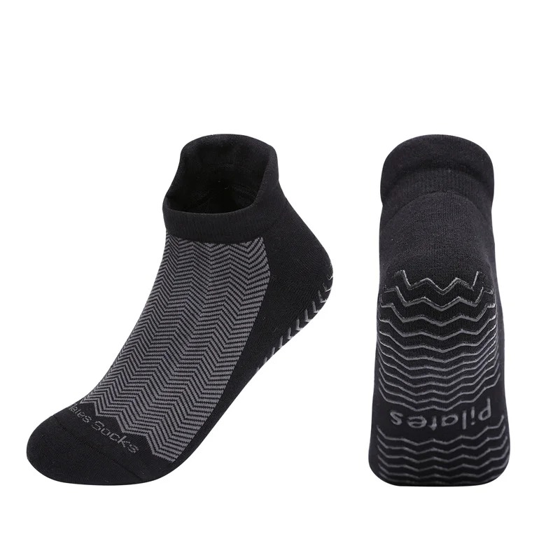 Design Your Own Yoga Socks for Women Anti-Slippery Bandage Breathable Pilates Ballet Dance Socks Half Toes 