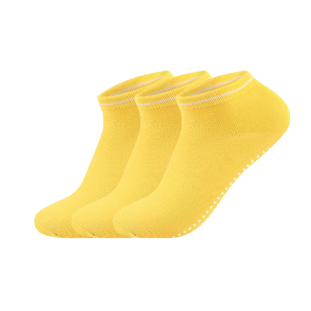 customized solutions Lot Yoga Socks for Women Non-Slip Grips Straps Bandage Cotton Sock Pilates Pure Barre Ballet Dance 