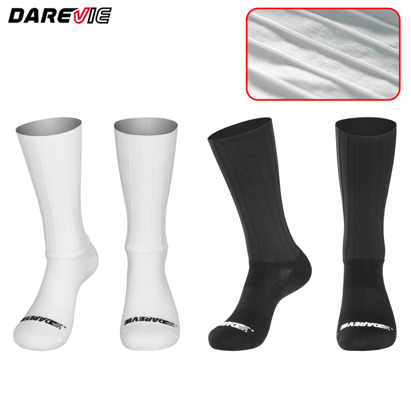 low-cost products Cycling Man Socks Pro Aerodynamics Socks Elastic Anti-Slip Men's Cycling Socks Outdoor Sports Bicycle 