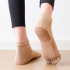 Economy Option Professional Women Yoga Socks Cotton Anti-slip Ballet Pilates Socks Women Breathable Soft Dance Indoor Sports 