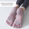 Bestseller Of Women's Five Finger Socks, Professional Anti Slip Cotton Absorbs Sweat Yoga Socks, Pilates Fitness 