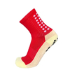 Custom Men Soccer Socks Crew Football Grip Sports Rubber Socks Anti Slip