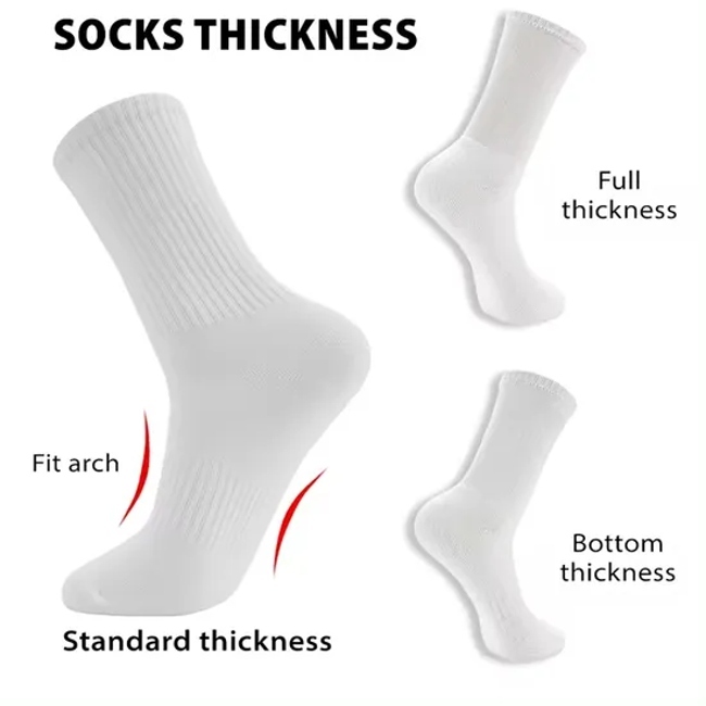 Custom Design Logo Unique High Quality Sokken Socken Calcetines Free Sample Cotton Compression Men Women Crew Sports Pilates Grip Athletic Gym Socks