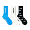 OEM Custom Sock Manufacturer Unisex Sokken Calcetines Sock-Stocking White Crew Women Men Sports Customised Yoga Pilates Cotton Sock