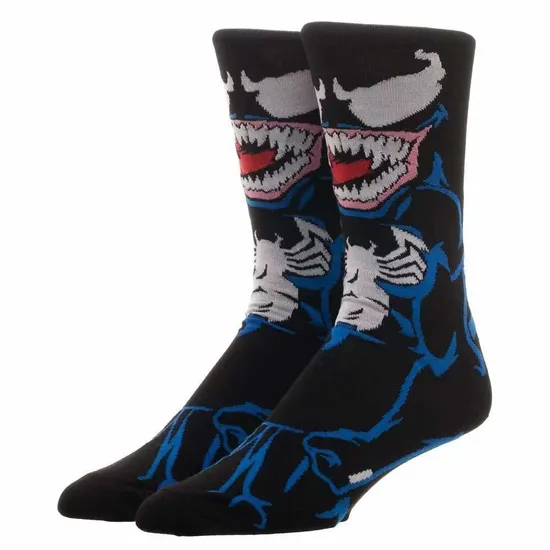 High Quality Happy Custom Design Funny Marvel Anime Super Hero Cotton Cheap Wholesale Crew Men Socks