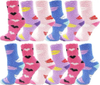 Cozy Fuzzy Socks for Womens Girsl, Non-Skid Gripper Bootom