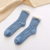 Custom Cartoon Children′s Solid Color Cotton Socks