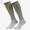 Custom Low MOQ High Quality Breathable Cotton Sporting Socks Horse Guangdong Equestrian Socks