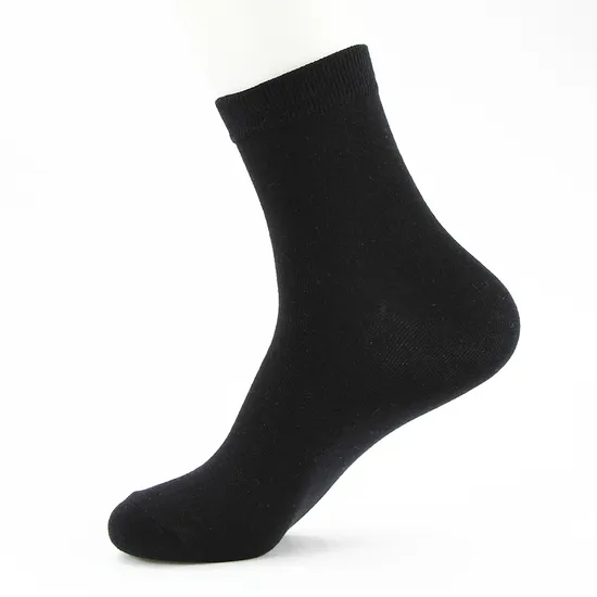 Unisex Daily Men Women Short Cotton Solid Color Custom Socks