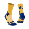 Wholesale Breathable Polyester Custom Logo Cushioned Running Basketball Socks Athletic Sports Crew Socks for Men Women