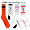 OEM Athletic Custom Logo Socks Men Unisex Cotton Socks Elite Customized Sport Crew Socks
