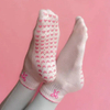 High Quality Custom Design Ruffle Yoga Anti Slip Grip Wholesale Ballet Bows Pilates Socks
