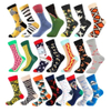 Wholesale Custom Unisex Cotton Socks Stylish Full Printing Autumn Socks
