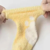  Kids Coral Fleece Warm Toddlers Floor Socks Cute Baby Fuzzy Socks