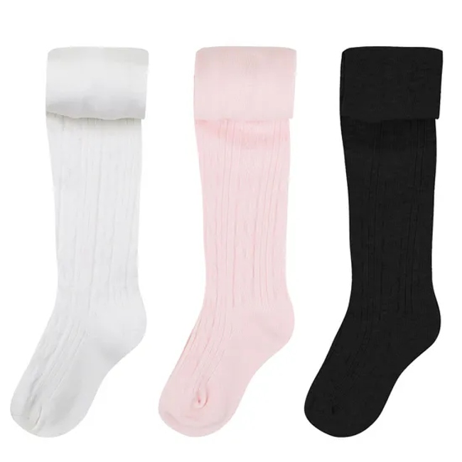 Baby Pantyhose with Grip Kids Anti Slip Lovely Long Kids Socks