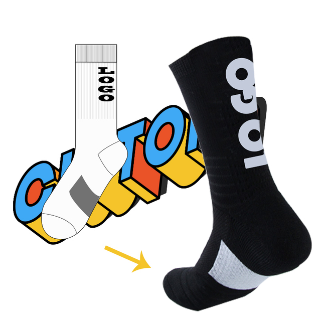 Fashion Men's Socks Custom Logo Wholesale Soccer Basketball Bamboo Sports Happy Sock Men Business Men Dress Socks Cotton Knitted