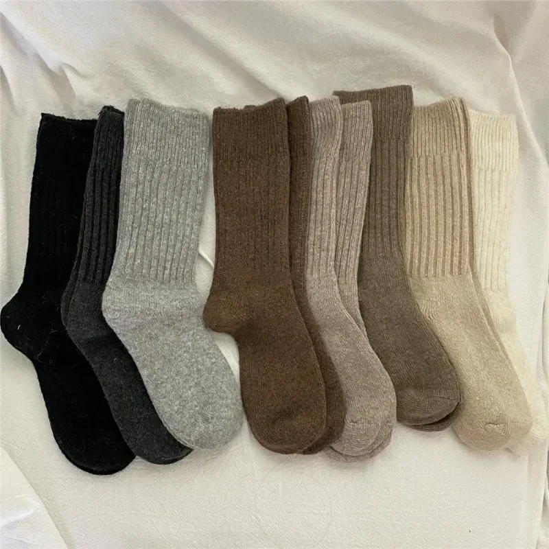 e-tailer Cashmere Thermal Long Sock for women Homewear Sleeping Thicken Warm Crew Socks women Socks Autumn Winter Calcetines 