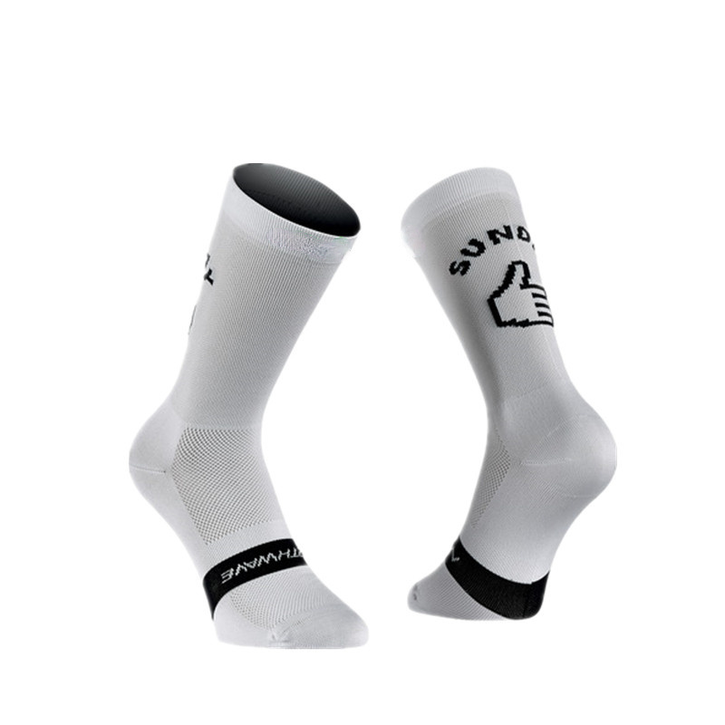 Storage Solution New Sport Running Cycling Socks Monday Sunday Breathable Road Bicycle Socks women Bike 