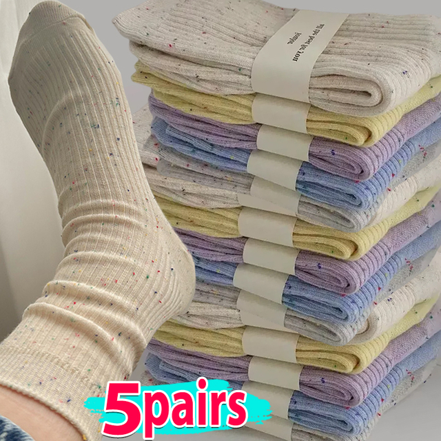 Made to Order Winter Cashmere women Socks Casual Fashion Solid Color Thicker Long Sock Girls Thermal Warm Crew 