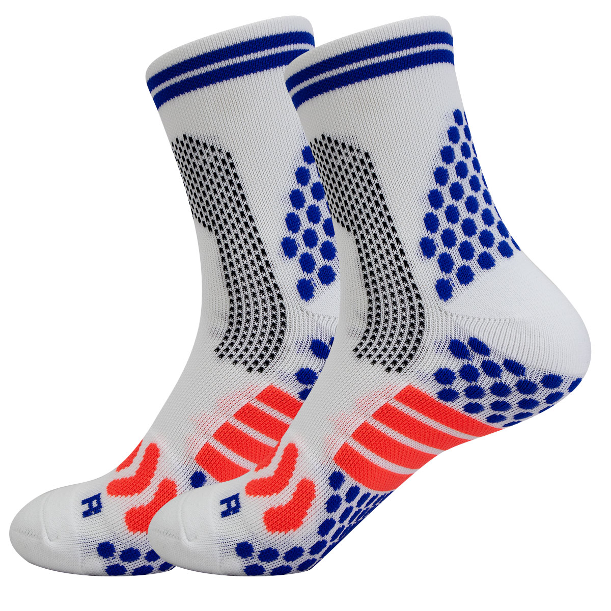 Full Customization women Winter Socks Warm Fluffy Contrast Color Striped Fleece Thicken Sleep Sock Fuzzy Plush House Sleeping 