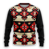 large-scale procurement Vintage Tribal D Print Ugly Christmas Sweater For women Aztec Funny Sweater Xmas Holiday Crew Neck 