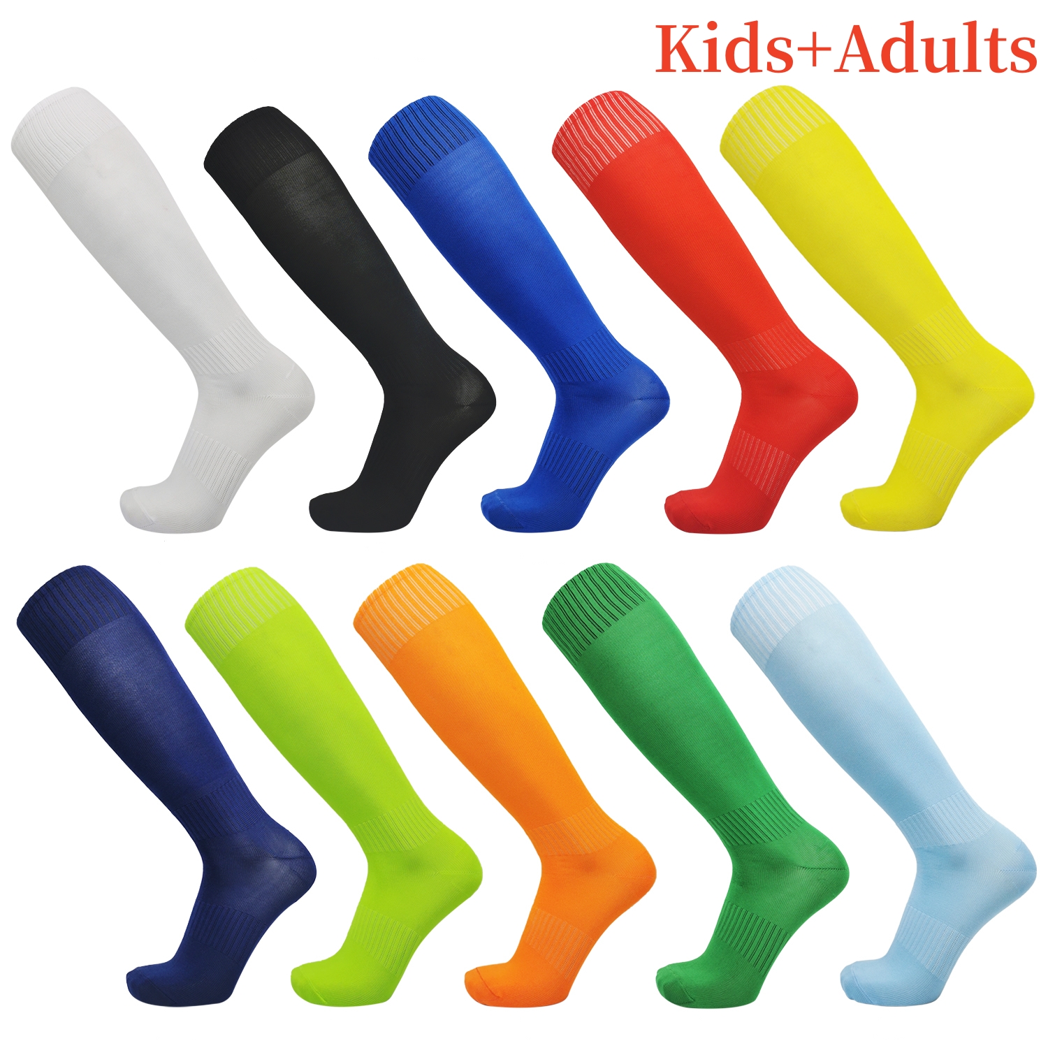  Men's Socks Compression Stockings Breathable Basketball Sports Cycling Socks Moisture Wicking High Elastic Tube 