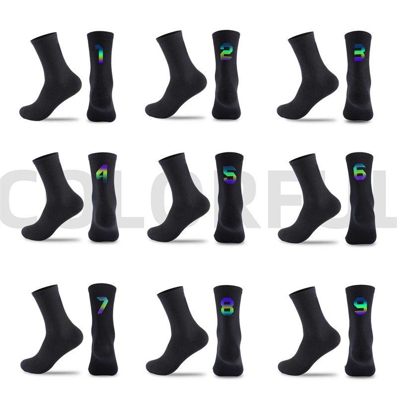  Professional Cycling Socks Breathable Bicycle Racing Compression Socks Men Soccer Basketball Sports Reflective 