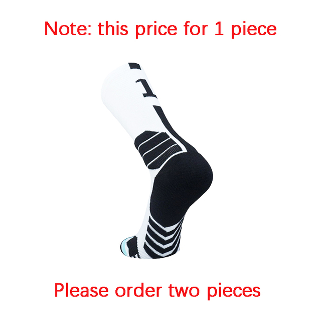  pc Sports Professional Basketball Socks Football Sock Men's Cycling Soccer Socks Running Sock Calcetines Customized Number 