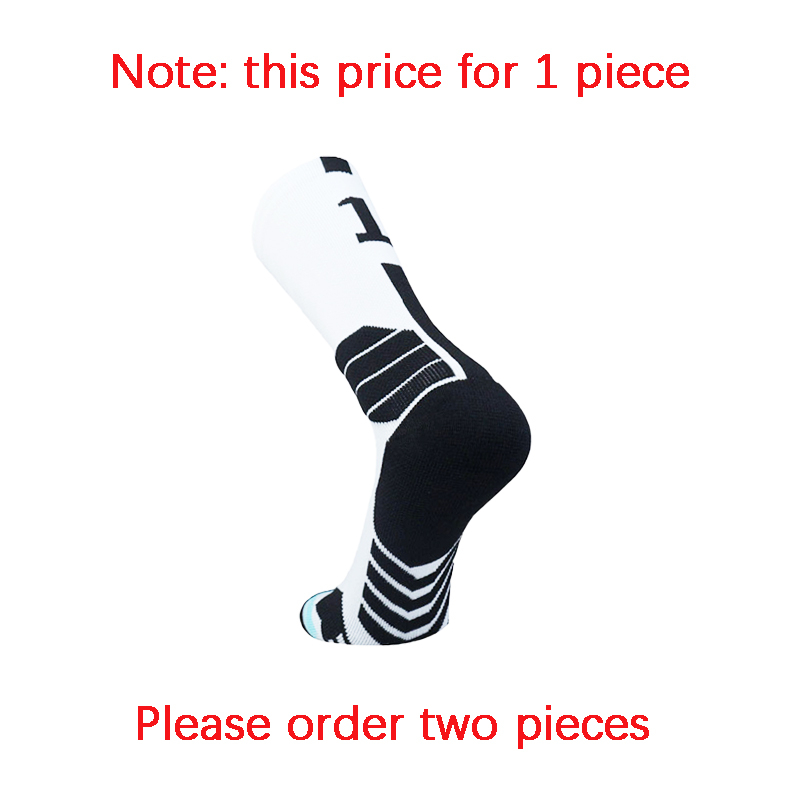  pc Sports Professional Basketball Socks Football Sock Men's Cycling Soccer Socks Running Sock Calcetines Customized Number 