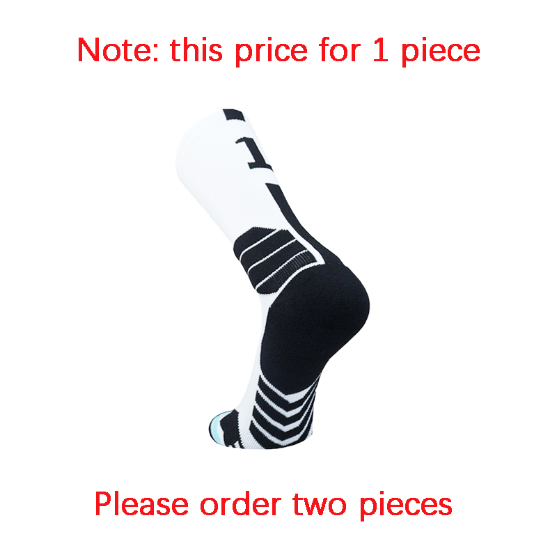  pc Sports Professional Basketball Socks Football Sock Men's Cycling Soccer Socks Running Sock Calcetines Customized Number 