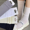 Sale Lace Thin Socks Fashion Hollow Out Casual Crew Socks for women Breathable Soft Cotton Style Mesh Socks 