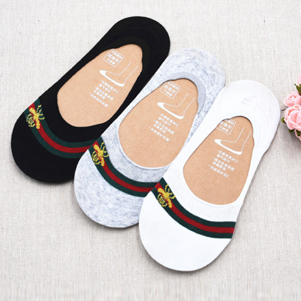 Price Reduction Lot New S And women S Socks Cotton Trend Boat Socks Fashion Simple Striped Sports women S 
