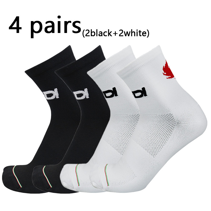  breathable cycling women socks of men short professional running basketball compression socks outdoor sports 