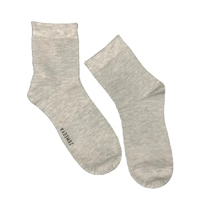 Bamboo Color Custom Men′s Bamboo Crew Socks Wholesale High Quality Sustainable Plain Socks for Men