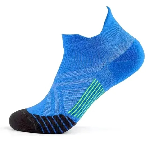 Sports Running Compression Socks, Summer Men′s and Women′s Short Socks, Breathable and Sweat-Absorbing, Marathon Running Socks, Compression Socks