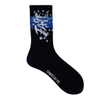 Custom Designer Fashion Crew Cotton Jacquard Socks Men Knitted Custom Logo Socks