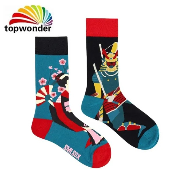 Wholesale and Customize All Sorts of Fashion Sock Knee High Sock Cartoon Sock in Different of Designs