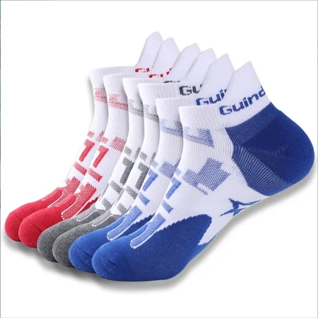 Quick-Dry Low-Cut Athletic Socks for Men Size 45-50