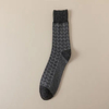 Pattern Dress Socks Business Boneless Mercerized Cotton Socks Crew Thin Breathable Men Socks