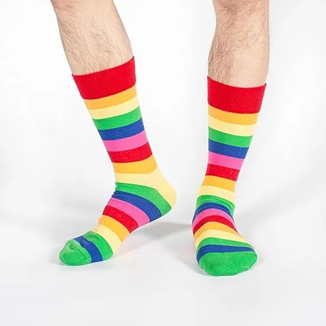 Funny Colorful Cotton Socks for Men Women Crazy Crew Dress Socks Cool Cute Food Graphic Animal Socks