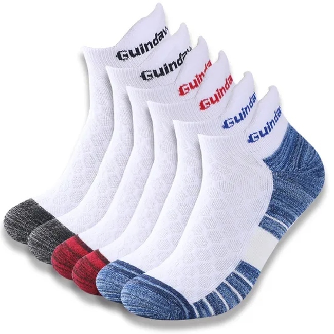 Quick-Dry Low-Cut Athletic Socks for Men Size 45-50