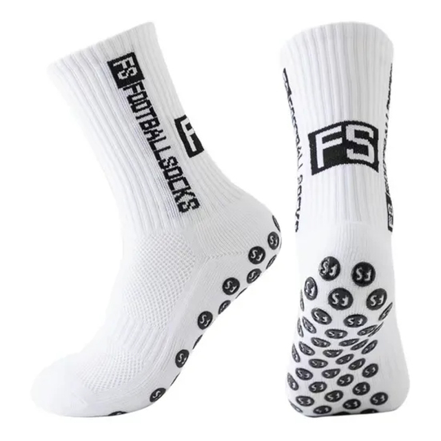Men’ S Anti - Slip Football Socks with 13 Color Options Perfect for Football Training & All Genders