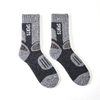 Winter Men Knee Long Thick Merino Alpaca Solid White Hiking Premium Sports Crew Socks Heavy Duty Training Work Boot