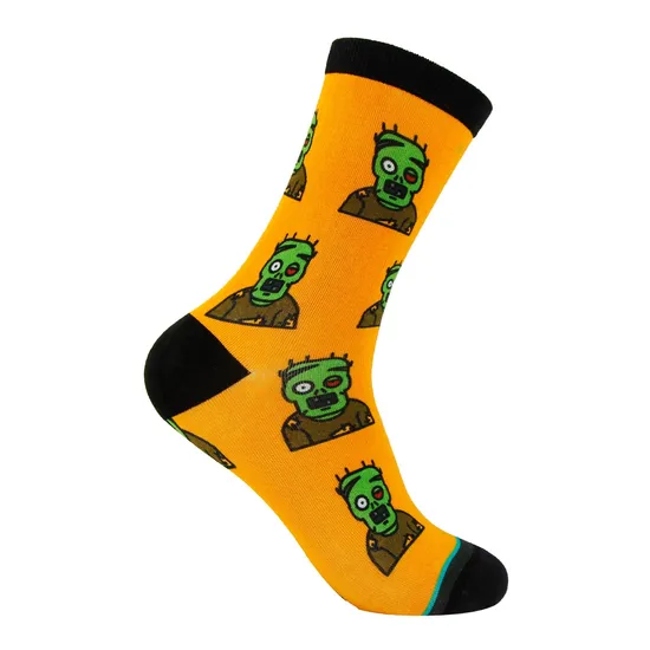 Wholesale Halloween Women Crew Bamboo Men Customized Printed Socks