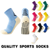 Men′s Anti-Slip Sports Socks, Arrowhead Football Socks, Sweat-Absorbing and Breathable, Towel Bottom Training Socks, Hot Rubber Football Socks